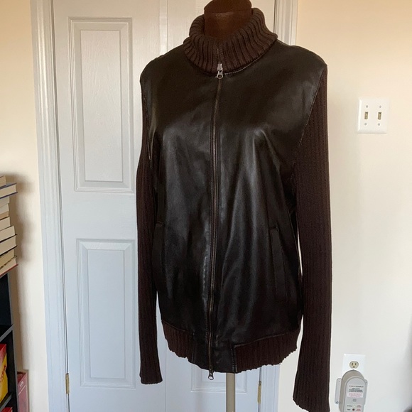 Zara man combination zipper front jacket. - Picture 1 of 8